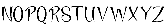 BlackWicked Font UPPERCASE