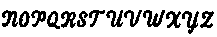 Blackbeard_Bold Font UPPERCASE
