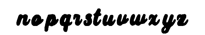 Blackbeard_Bold Font LOWERCASE