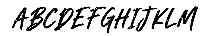 Blackblast Font UPPERCASE