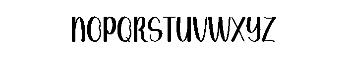 Blackboad Font LOWERCASE