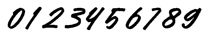 Blackdaws Font OTHER CHARS