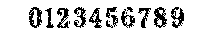 Blacked Shadow Grunge Regular Font OTHER CHARS