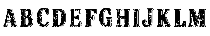 Blacked Shadow Grunge Regular FONT