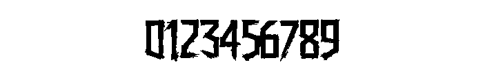 Blacked Soubery Font OTHER CHARS
