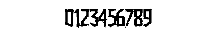 BlackedSoubery Font OTHER CHARS