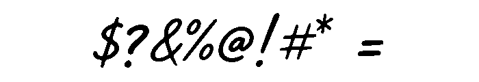 BlackedyCafiaden Font OTHER CHARS