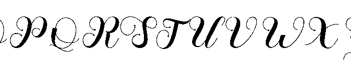 Blacker-Regular Font UPPERCASE