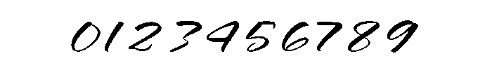 Blackers Luminous Font OTHER CHARS