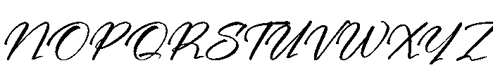 Blackers Luminous Font UPPERCASE