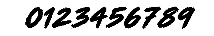 Blackfully Italic Italic Font OTHER CHARS