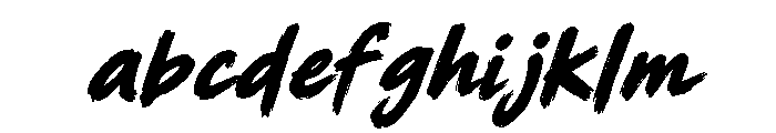 Blackfully Italic Italic FONT