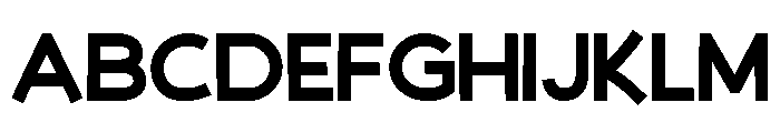 Blackie Font UPPERCASE