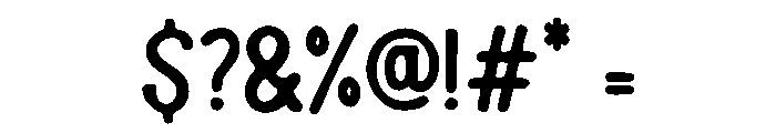 Blackletter Hybrid Font OTHER CHARS