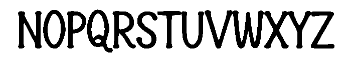 Blackletter Hybrid Font UPPERCASE