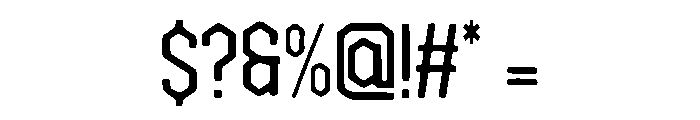 Blackletter Neon Font OTHER CHARS