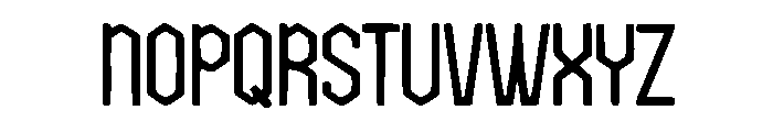 Blackletter Neon Font UPPERCASE