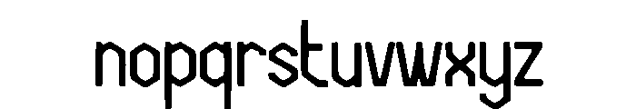 Blackletter Neon Font LOWERCASE
