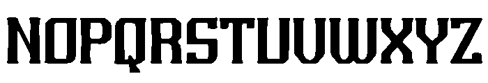 Blackletter Script Font UPPERCASE