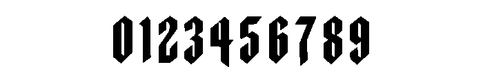 Blackmerts Font OTHER CHARS