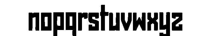 Blackmont Font LOWERCASE