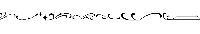 Blacknose-Extras Font LOWERCASE