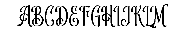 Blacknose-Regular Font UPPERCASE