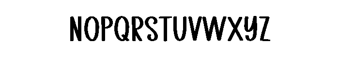 Blackout1 Font UPPERCASE