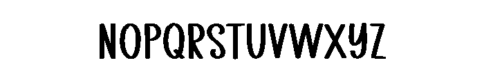 Blackout1 Font LOWERCASE