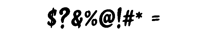 Blackrune Family Font OTHER CHARS