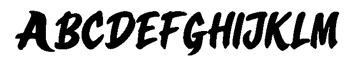 Blackrune Family Font UPPERCASE