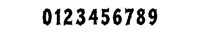 Blackrune Font OTHER CHARS