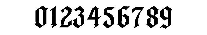 Blacksilver Font OTHER CHARS