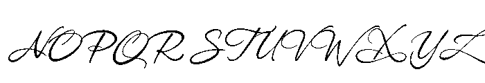 Blacksky Faltron Regular Font UPPERCASE