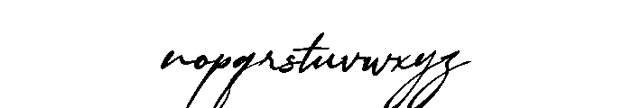 Blacksky Faltron Regular Font LOWERCASE