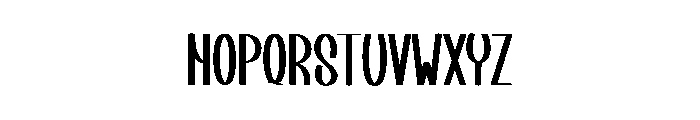 Blacksoul Font LOWERCASE