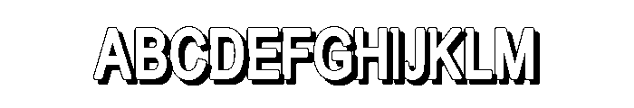 BlackstoneSansShadow FONT
