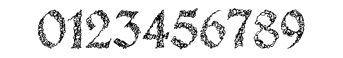 Blackthorn Edinburgh Font OTHER CHARS
