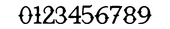 Blackthorn_Gothic Font OTHER CHARS