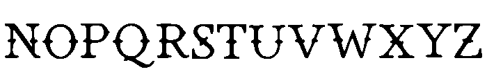 Blackthorn_Gothic Font LOWERCASE