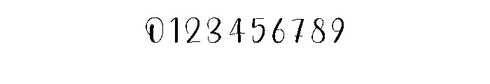 Blacktime1 Font OTHER CHARS