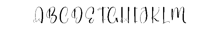 Blacktime1 Font UPPERCASE