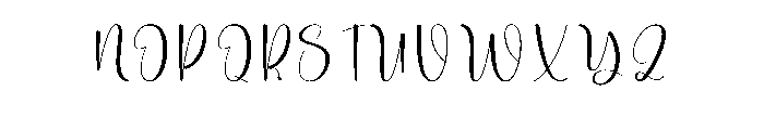Blacktime1 Font UPPERCASE