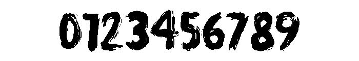 Blacktop Font OTHER CHARS