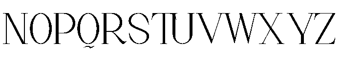 Blackwalker Font UPPERCASE