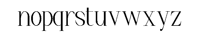 Blackwalker Font LOWERCASE