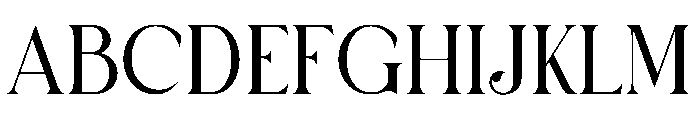 Blade Frond Font UPPERCASE