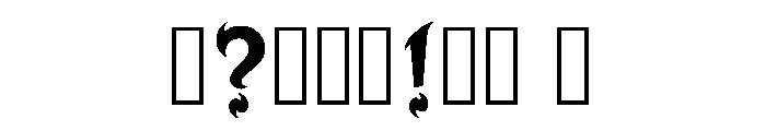 Blaise Regular Font OTHER CHARS