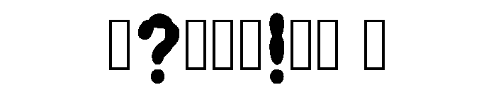 Blake Regular Font OTHER CHARS