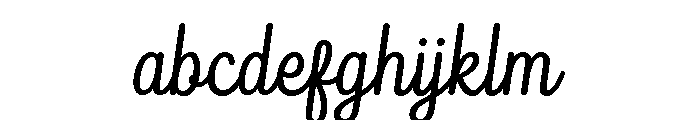Blandony Regular FONT